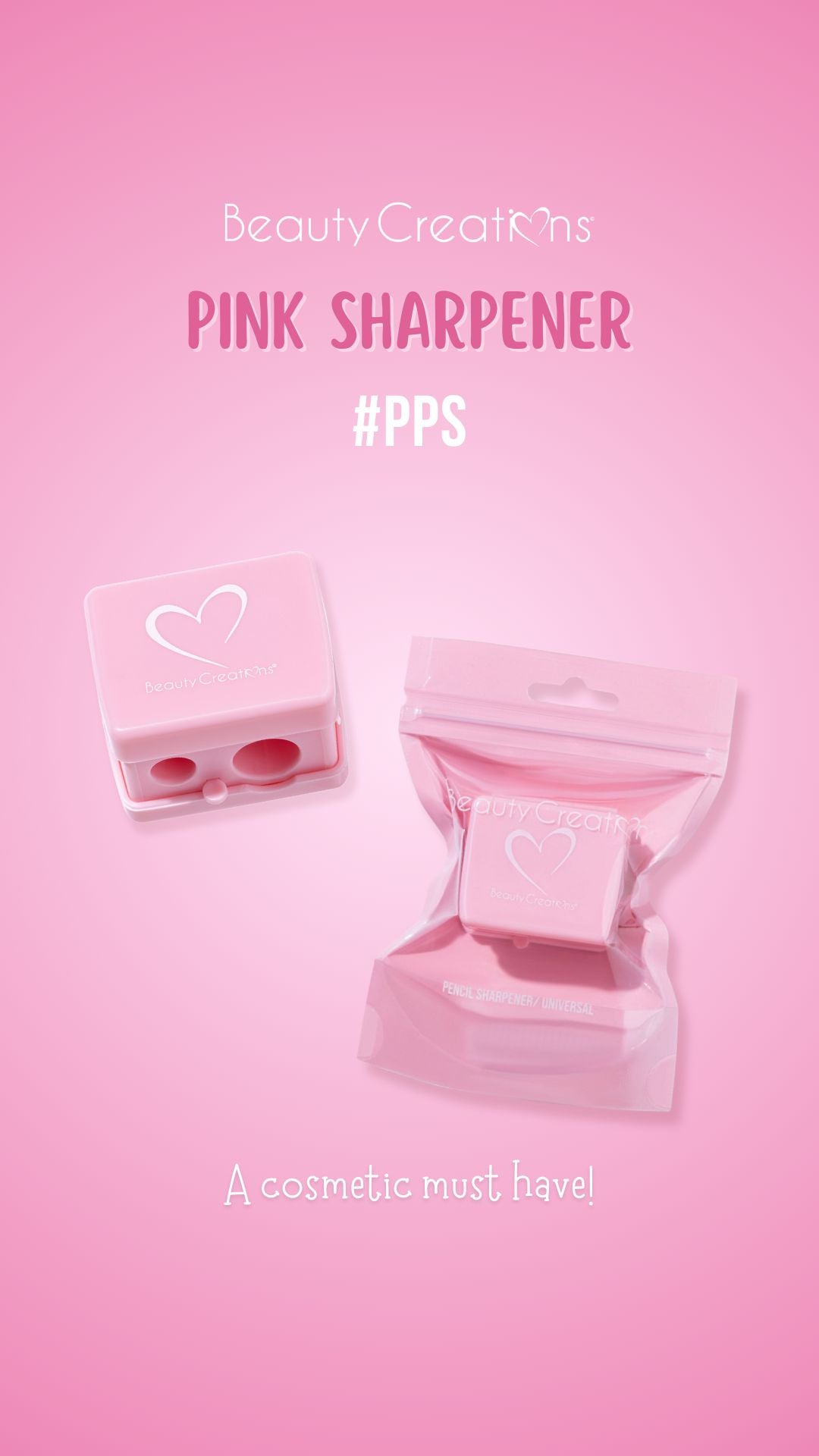 PPS Beauty Creations Pencil Sharpener 12pc Set