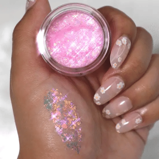 Hologram Glitter Gel (008, Princess Behavior) 3pc Bundle