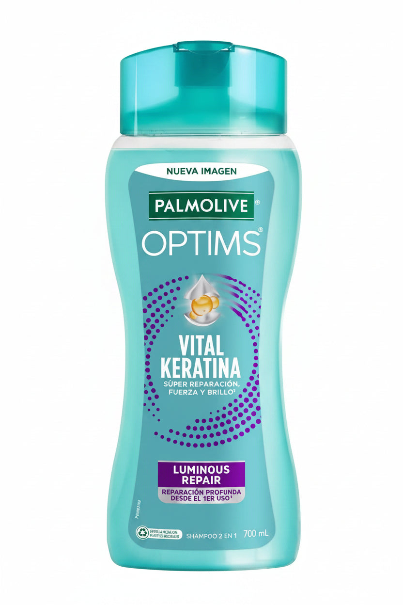 Shampoo Palmolive Optims Luminous Repair Cont. 700ml