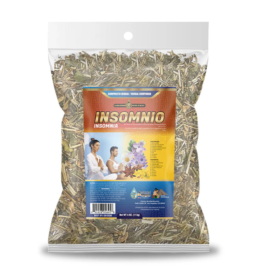 AF-45 Insomnio Compuesto Herbal Te Cont. 4oz