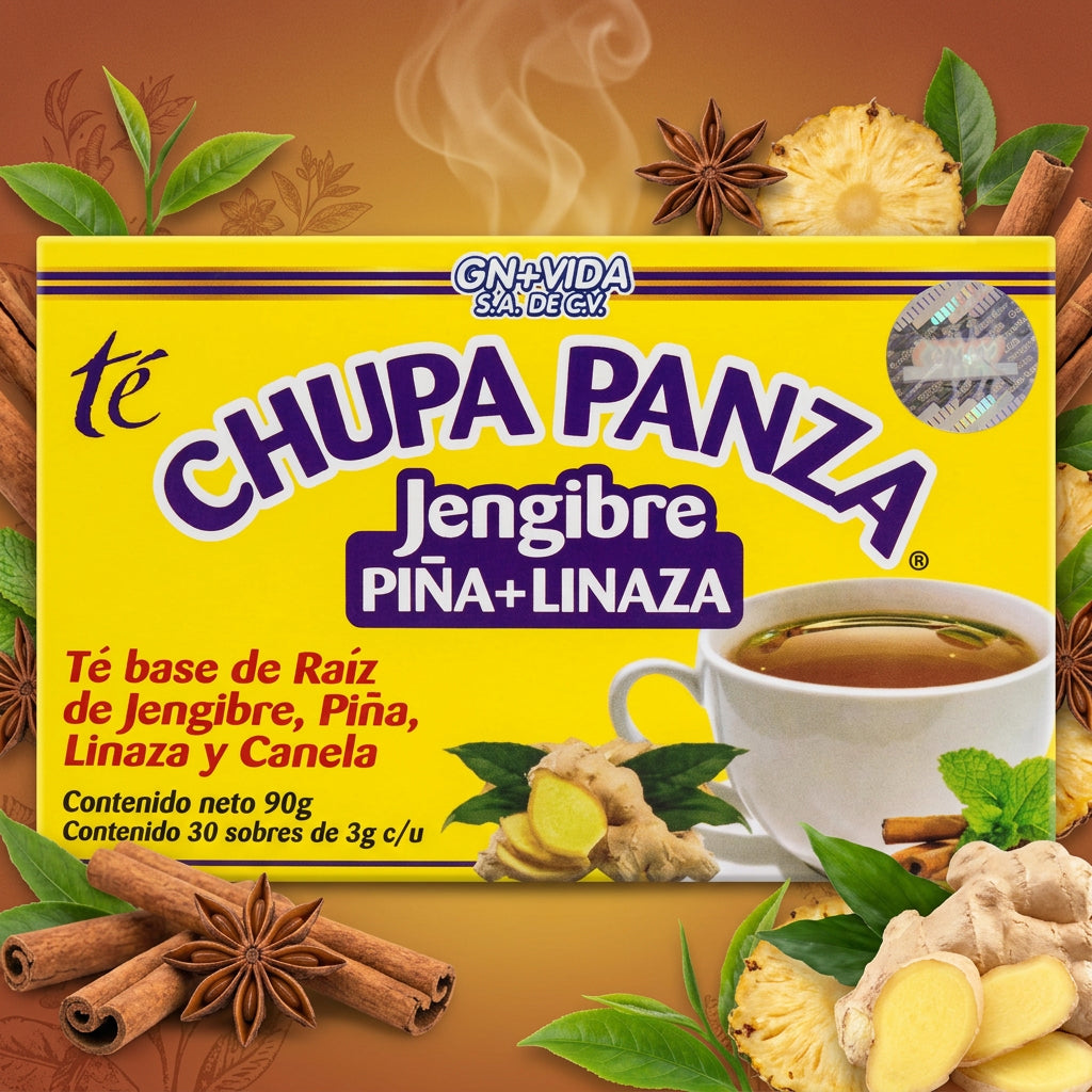Te Chupa Panza Jengibre