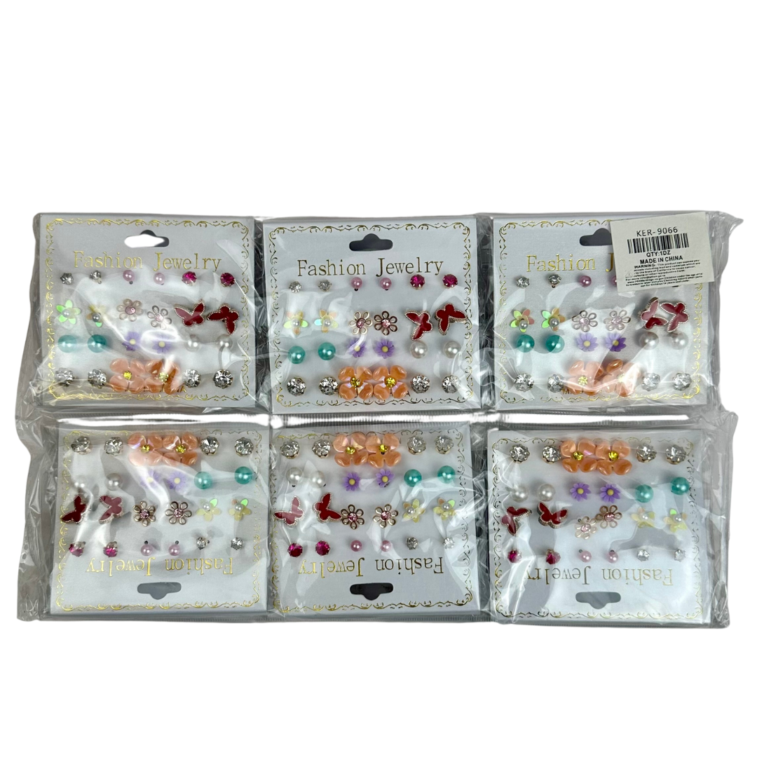 KER-9066 Earrings 12pc Set