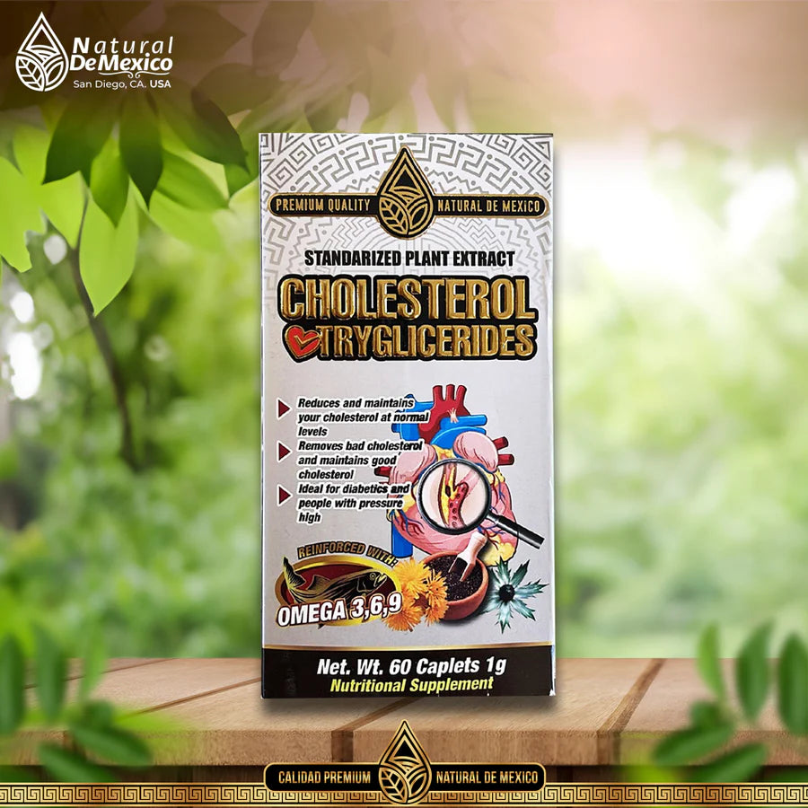 A-13 Cholesterol Tryglicerides Cont. 60 Capletas