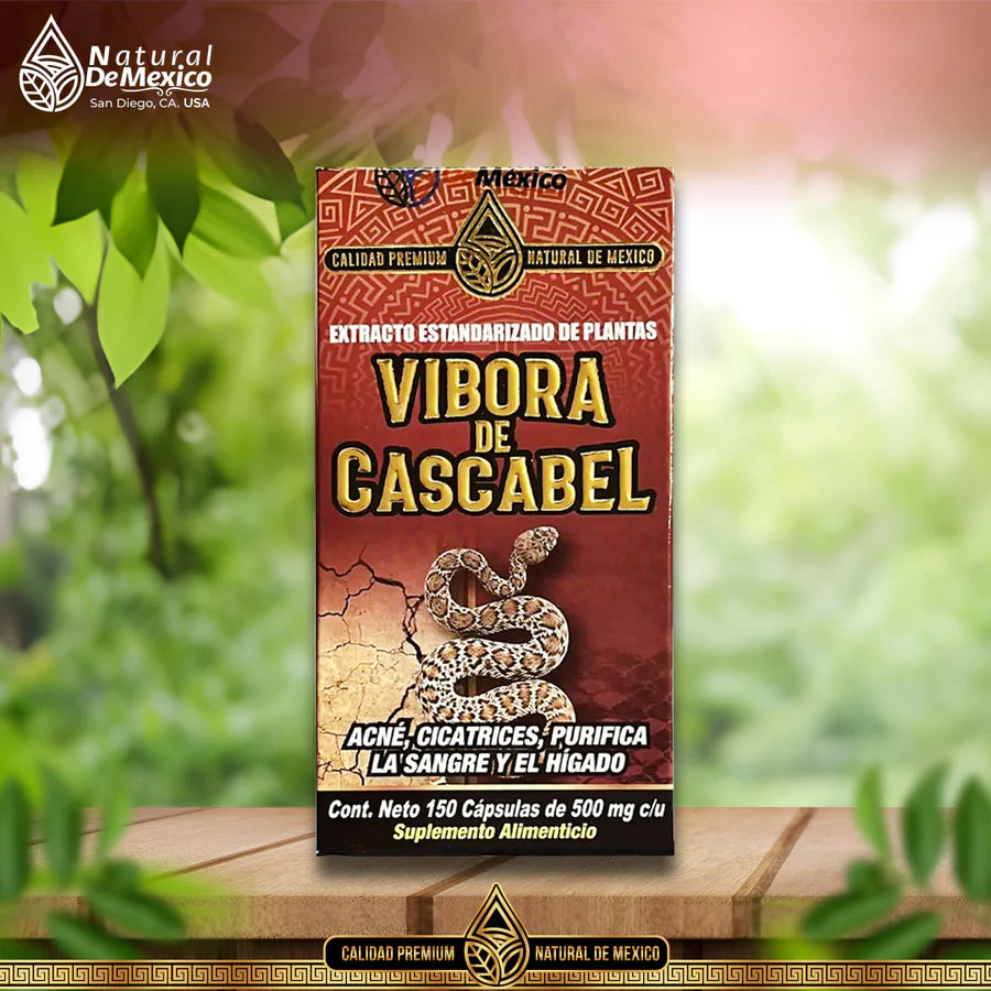 A-37- Vibora de Cascabel 150 Cap de 500 mg.