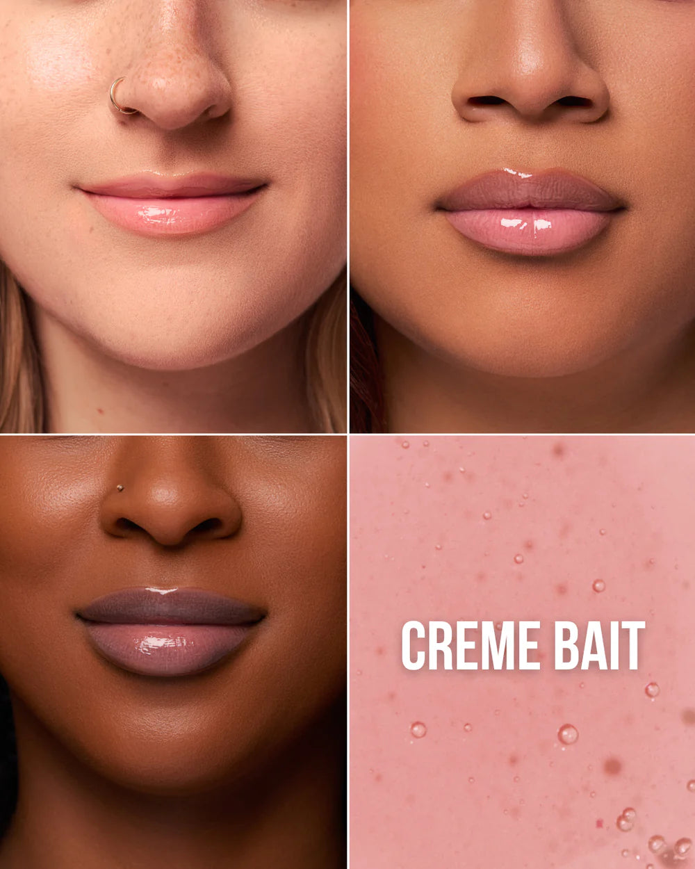 Beauty Creations Tinted Luxe Lip Oil (TLXL1, Creme Bait) 3pc Bundle
