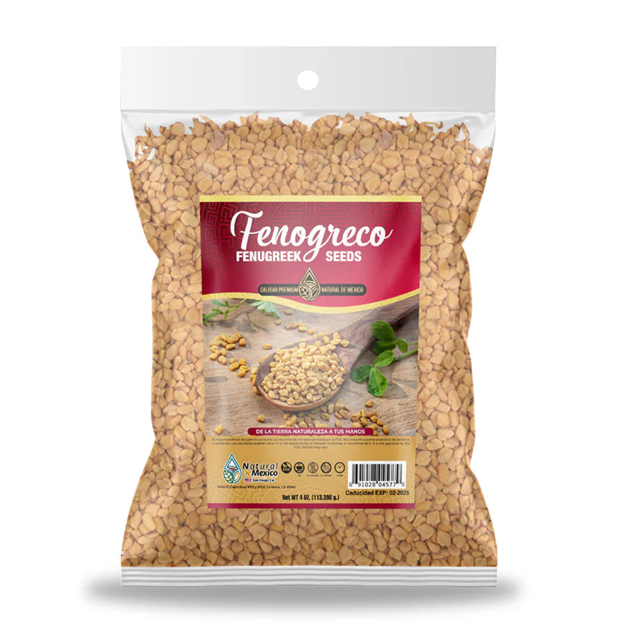 AE-123 Semillas de Fenogreco Herbal Cont. 4oz