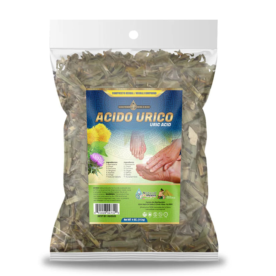 AF-1 Ácido Úrico Compuesto Herbal, Cont. 4oz