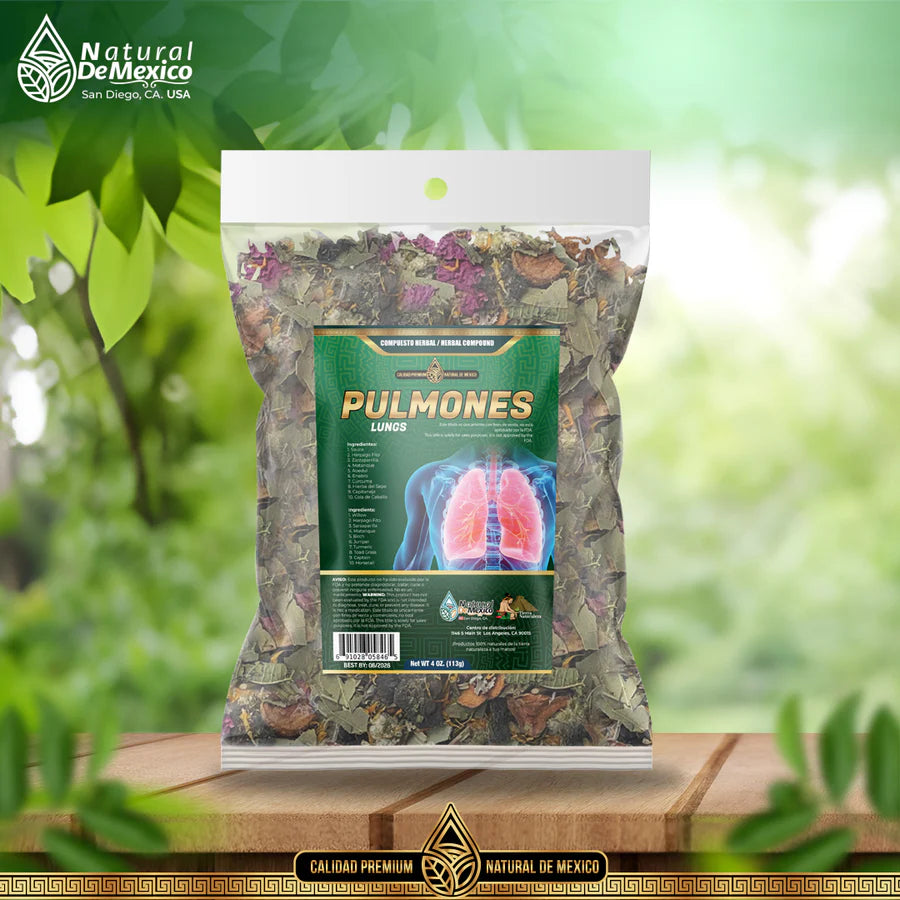 AF-28 Pulmones Te Herbal Cont. 4oz
