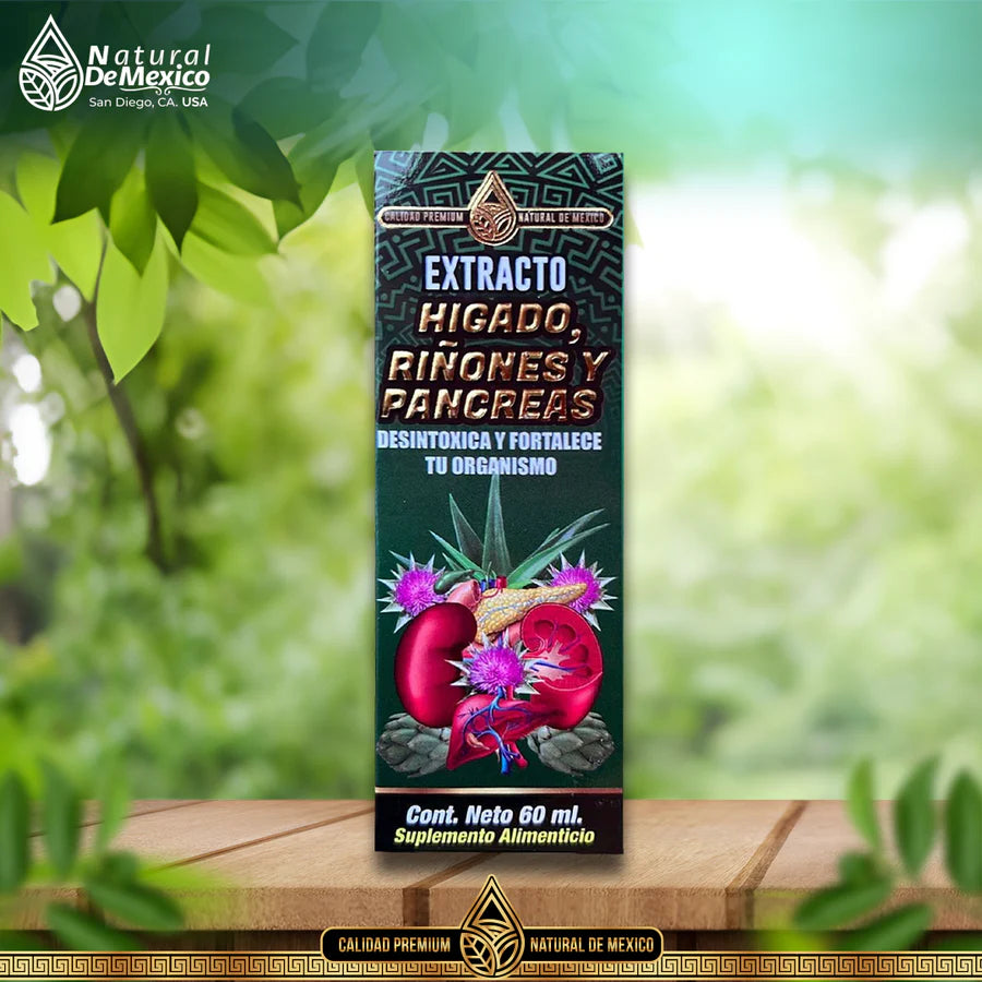 AN-29 Extracto Hígado Riñones y Páncreas 60 ml.