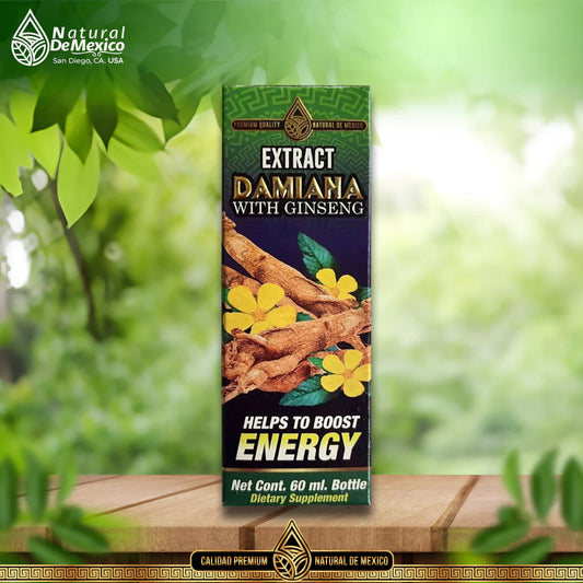 AN-3 Extracto Damiana con Ginseng 60ml