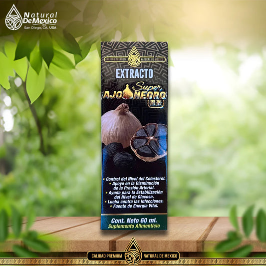 AN-36 Extracto Super Ajo Negro 60 ml.