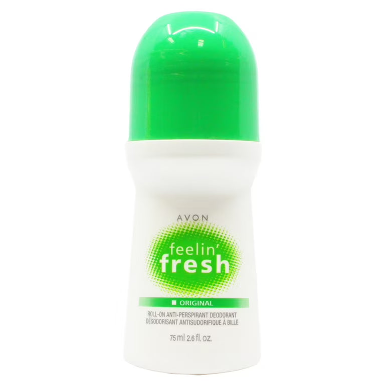 Avon Feelin' Fresh Roll-On Antiperspirant Deodorant, Original 2.6 fl.oz.
