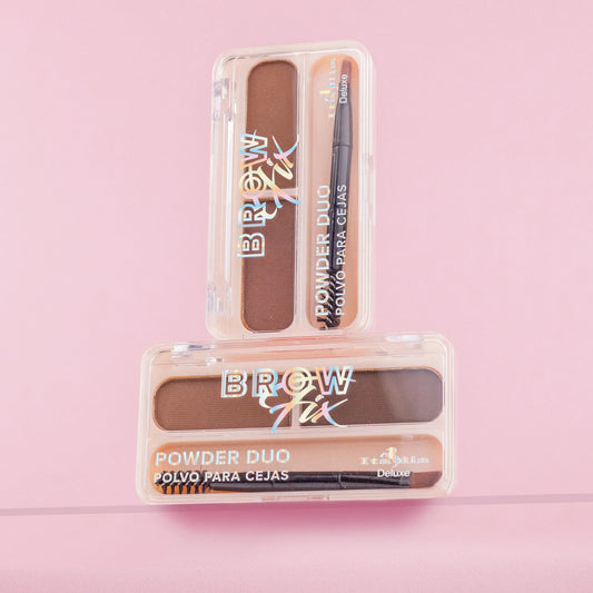 #830BP Italia Deluxe Brow Fix Powder Duo Display