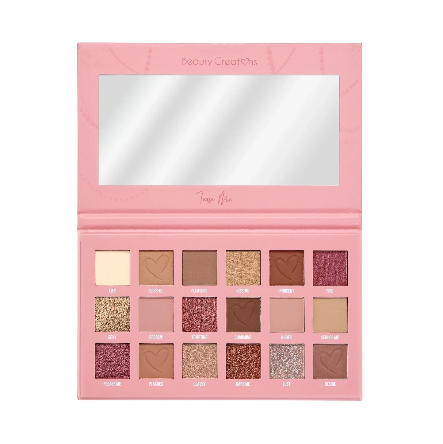 E18T Beauty Creations Tease Me 18 Color Eyeshadow Palette