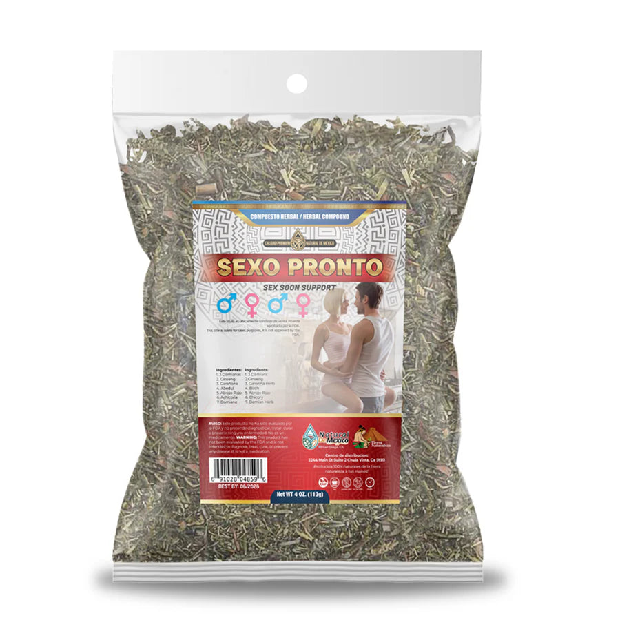 AF-30 Sexo Pronto Compuesto Herbal / Tea 4 oz. 113 gr. Auxiliar para el Desempeño Físico y Sexual
