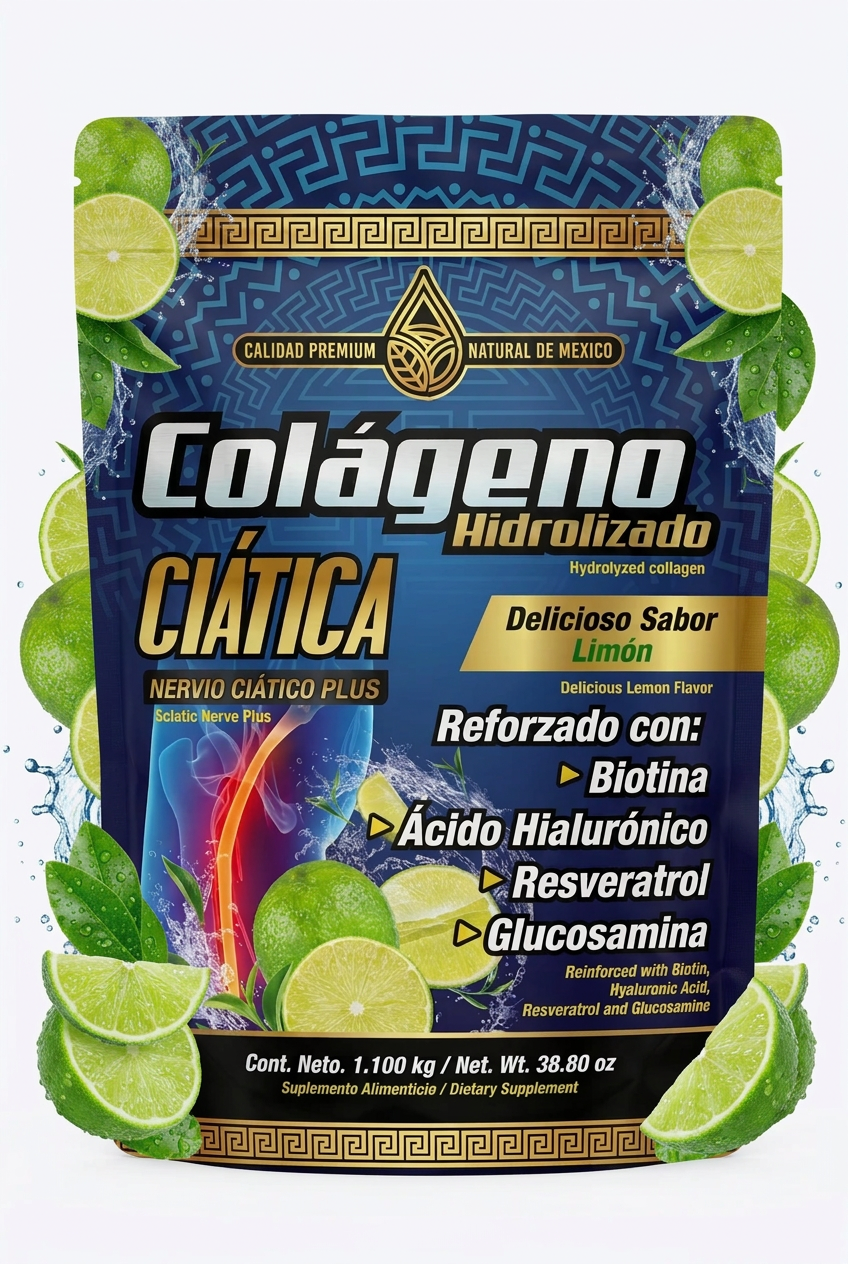Colageno Hidrolizado Ciatic-Support Sabor Limon 1KG