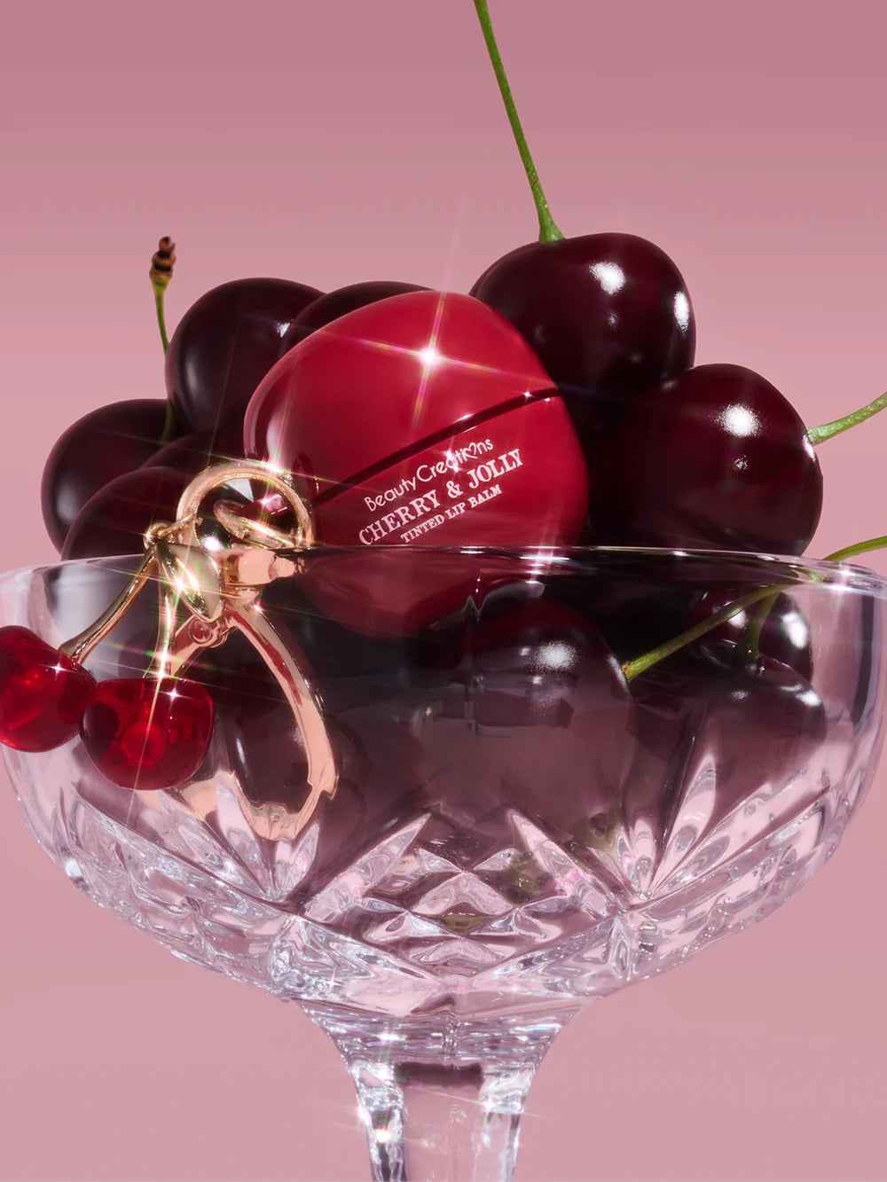Beauty Creations Xmas 2026 Cherry & Jolly Keychain Tinted Lip Balm (1PCS)