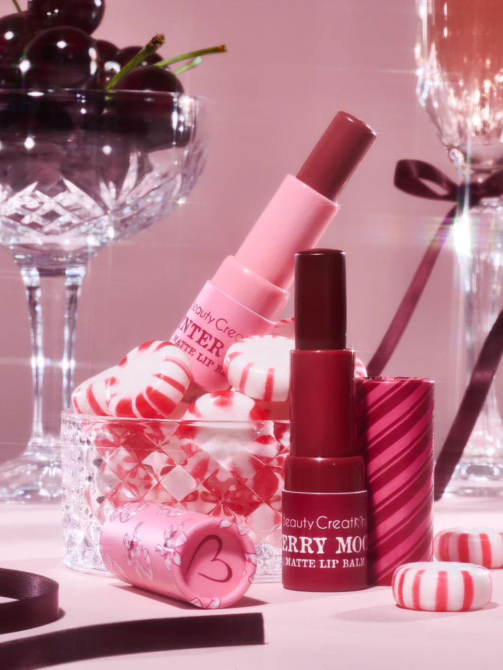Beauty Creations Xmas 2026 Frosted Blur Matte Lip Balm Duo (1PCS)