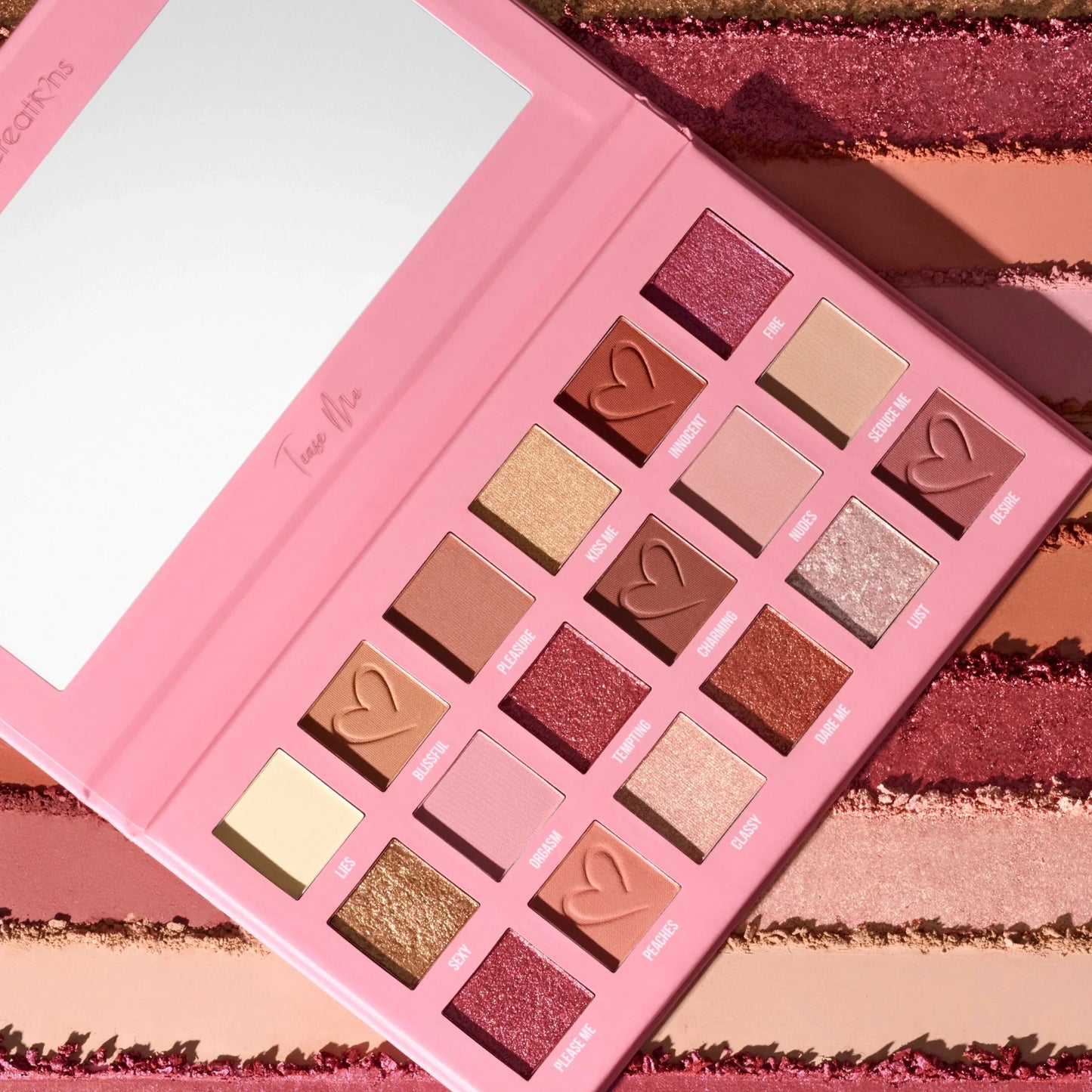 E18T Beauty Creations Tease Me 18 Color Eyeshadow Palette