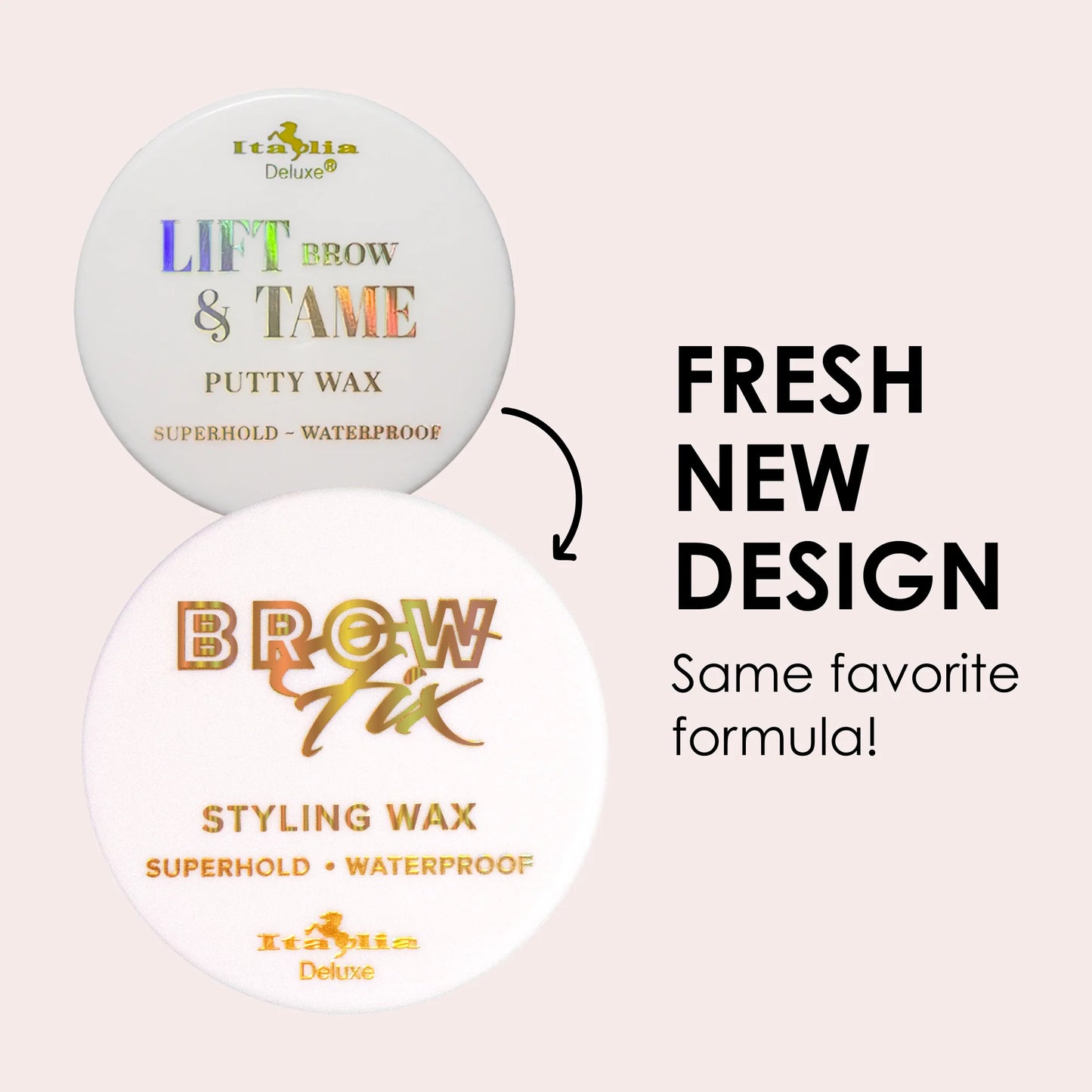#BF820 Italia Deluxe Lift & Tame Brow Putty Wax Display