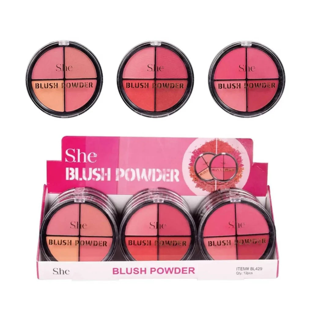 BL429 She Blush Powder Display