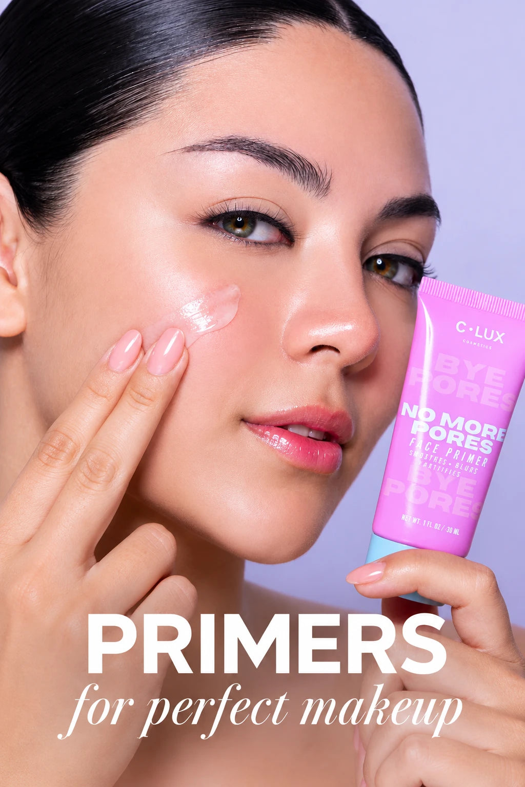 NMP001 Clux - No More Pores Face Primer 3PCS SET