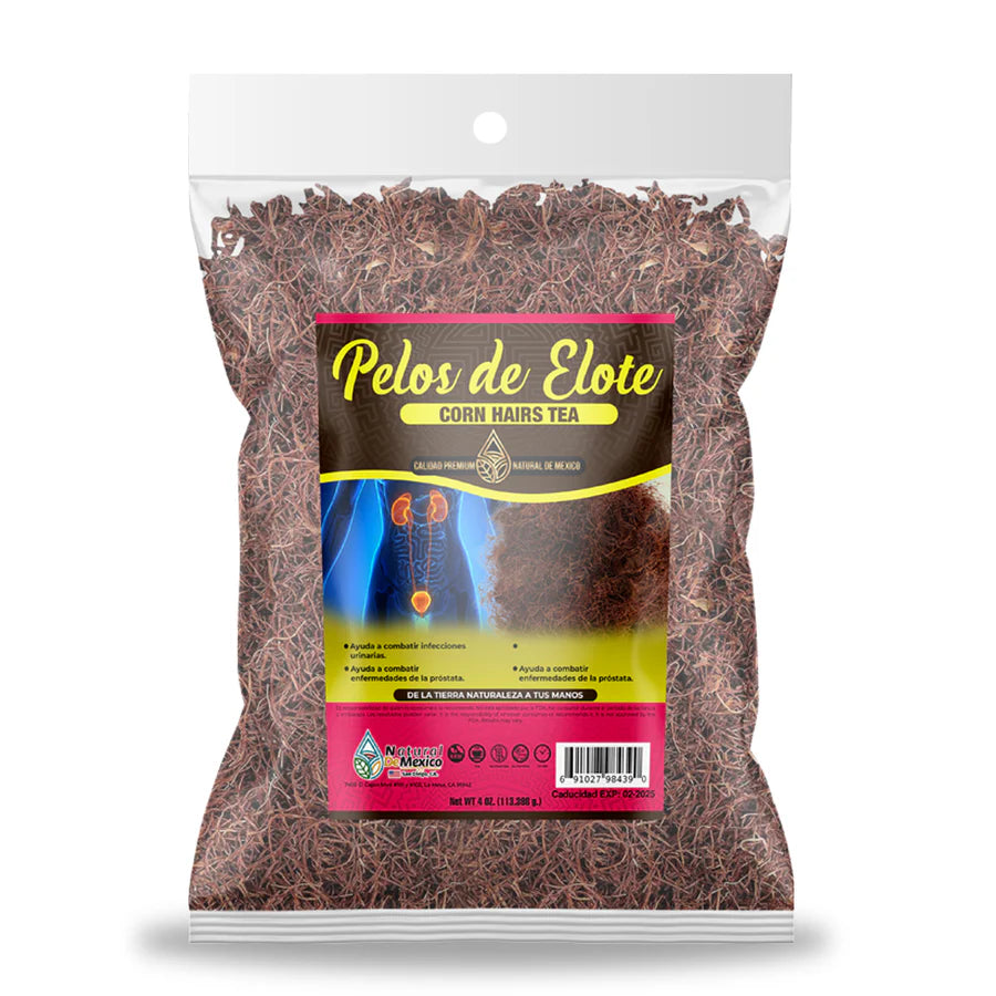 AE-105 Pelos de Elote Té / Corn Silk Herb Tea 4 Oz. 113 gr.