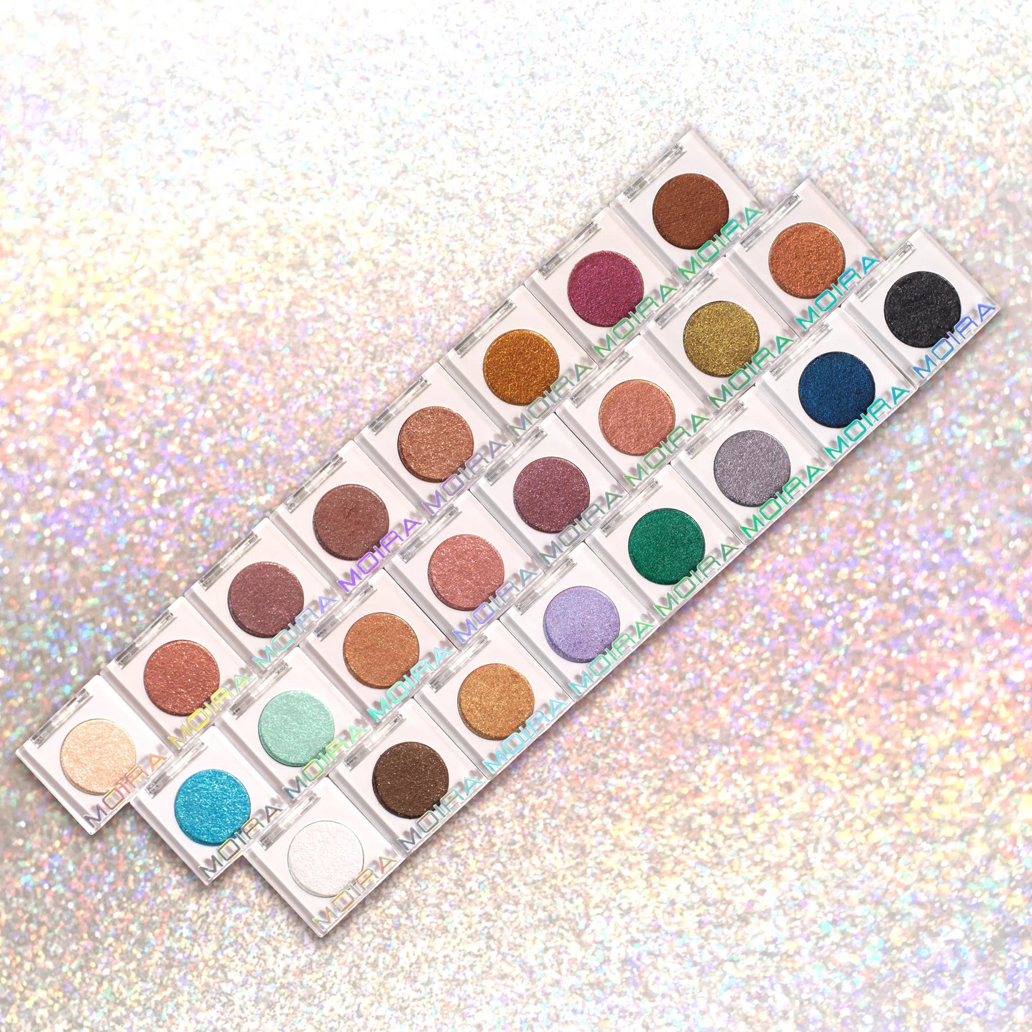 Moira Chroma Light Shadow (CLS 18, How Charming) 3pc Bundle