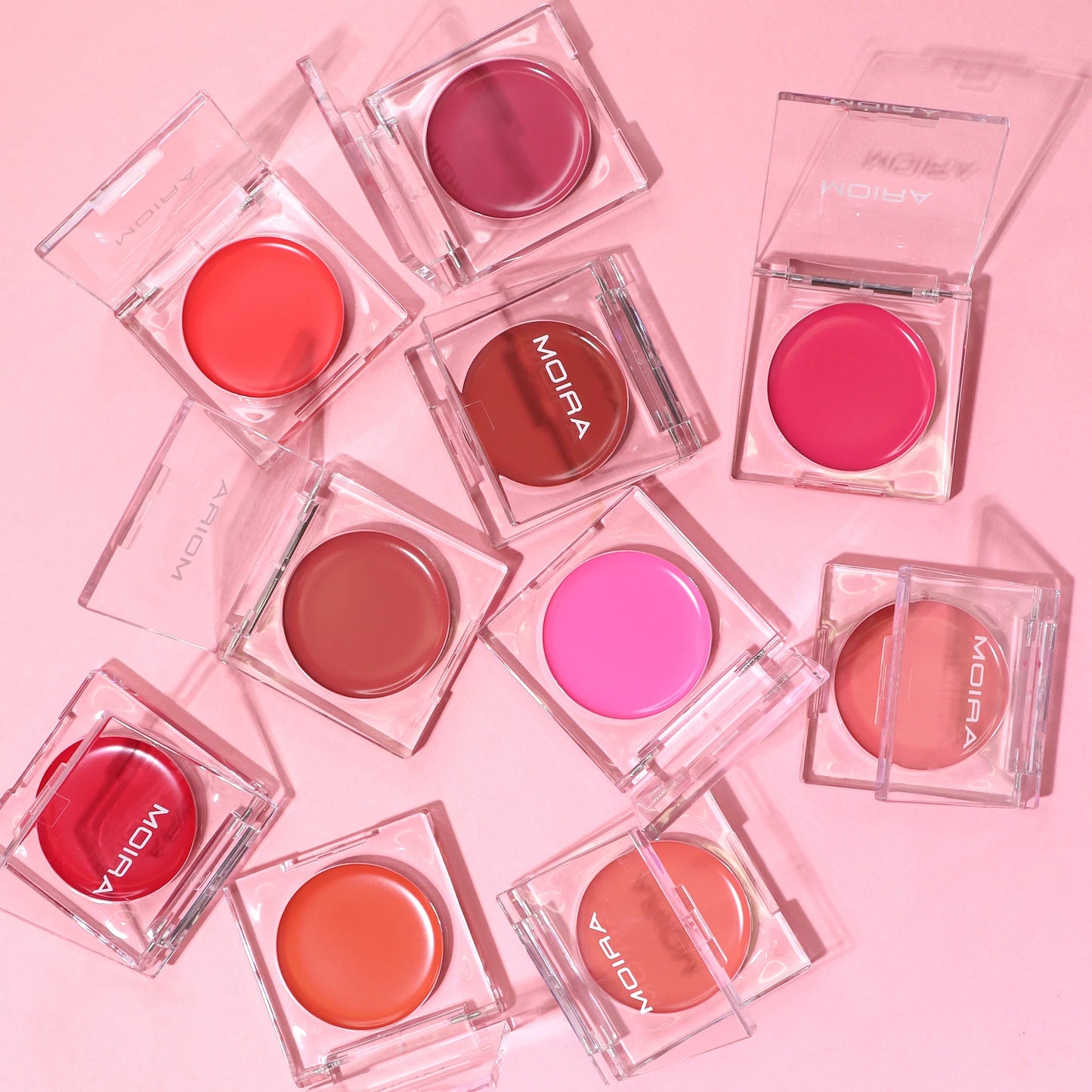 Moira Loveheat Cream Blush (CRB001, I Respect You) 3pc Bundle