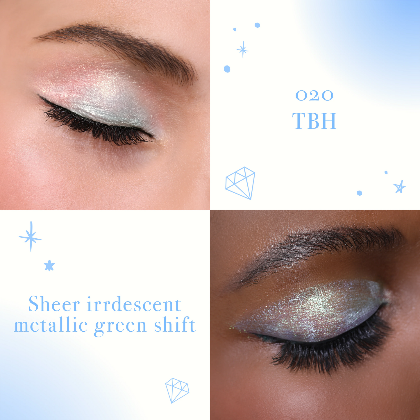 Diamond Daze Liquid Shadow (DLS 020, TBH) 3pc Bundle