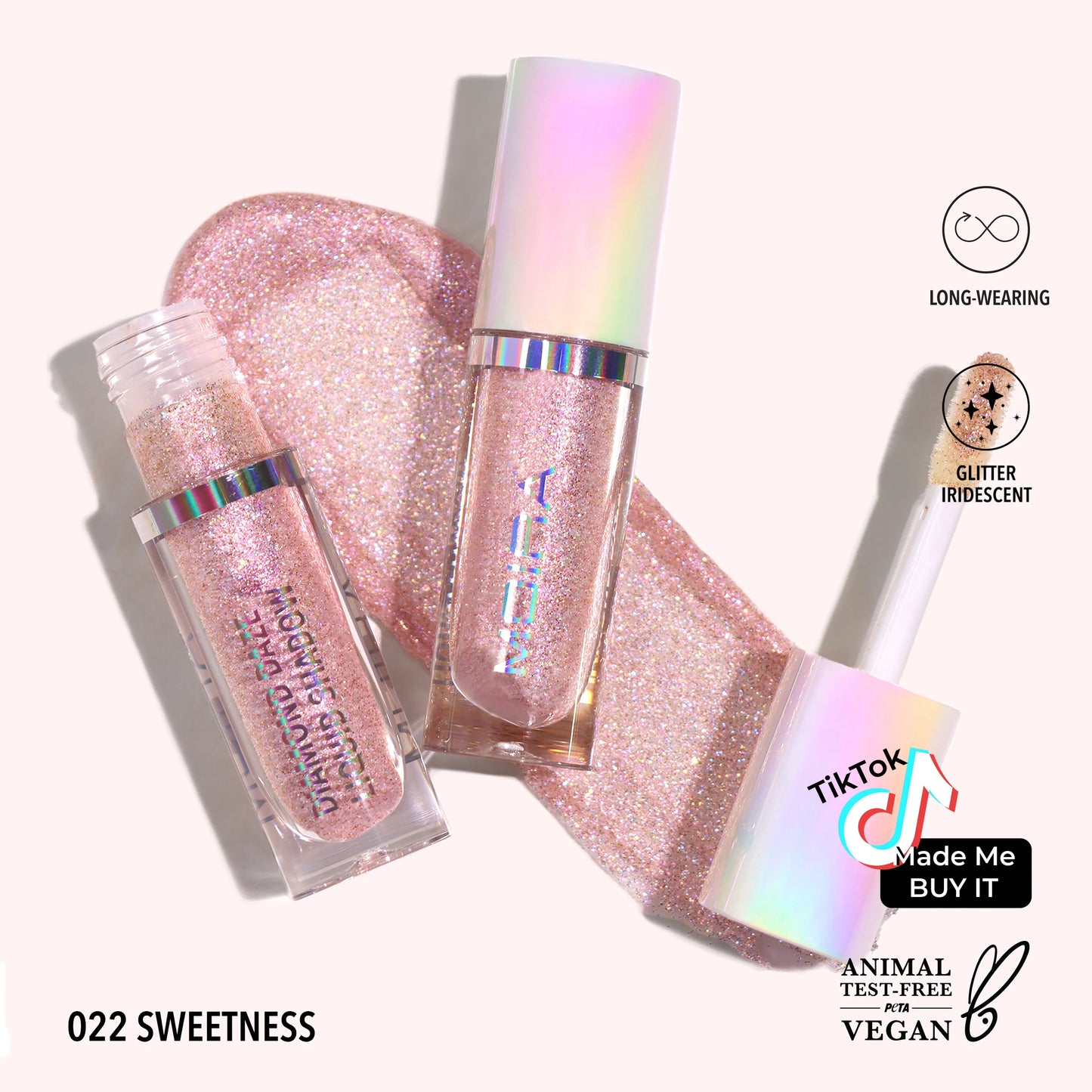 Diamond Daze Liquid Shadow (DLS 022, Sweetness) 3pc Bundle
