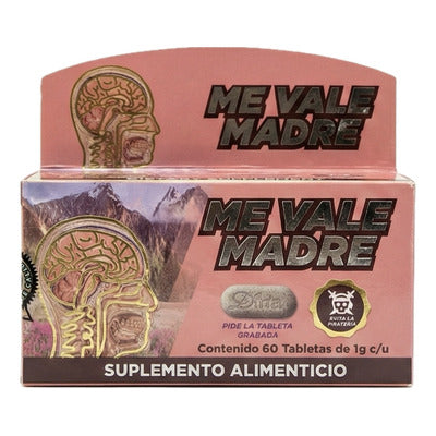 Pastillas Me Vale Madre Suplemento Alimenticio 1G C/U