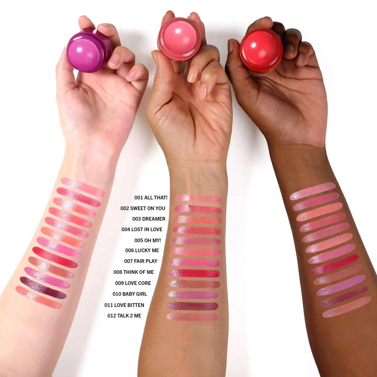 Moira Soft Blush Balm (SBB004, Lost in Love) 3pc Bundle