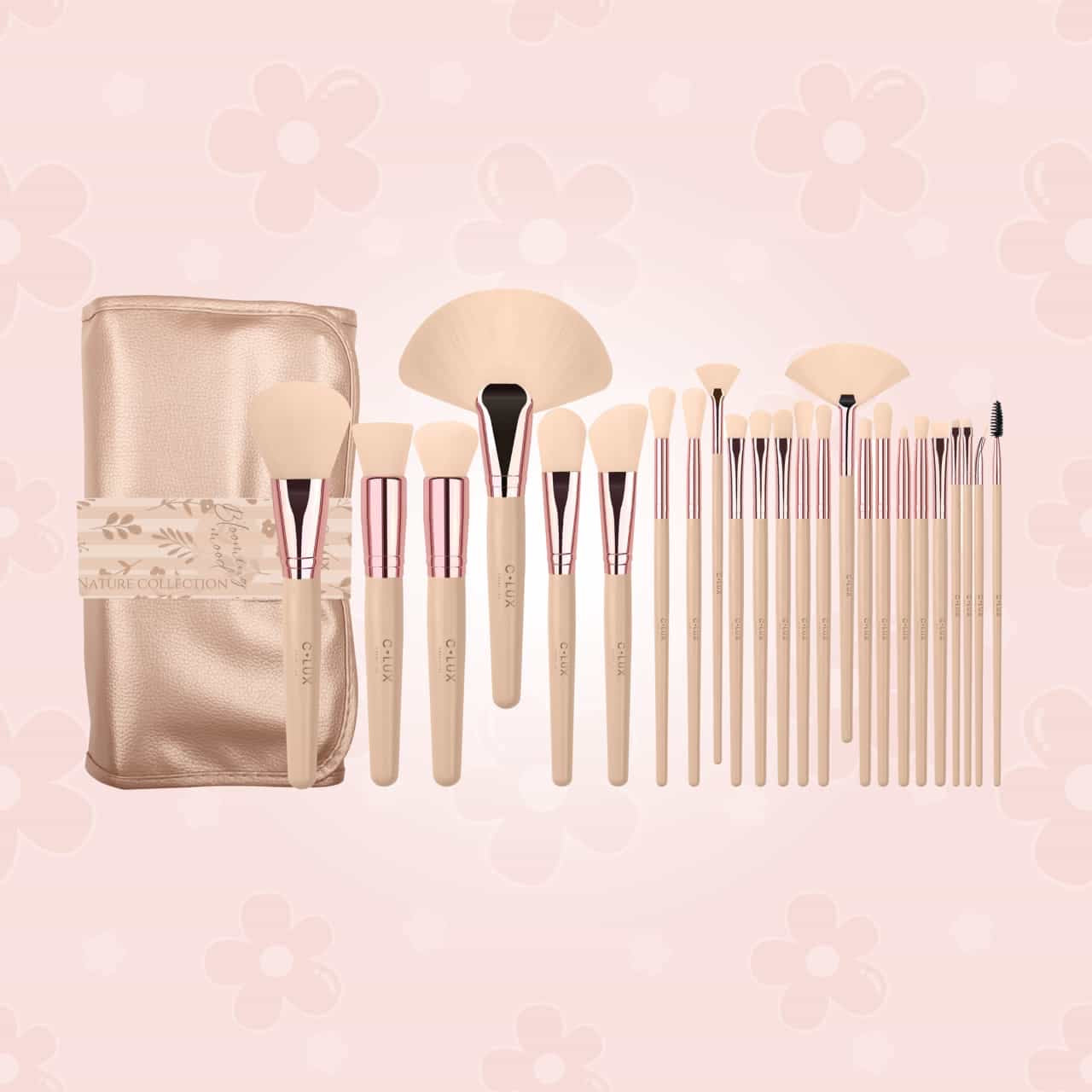 24pc Brush Set - Blooming Mood