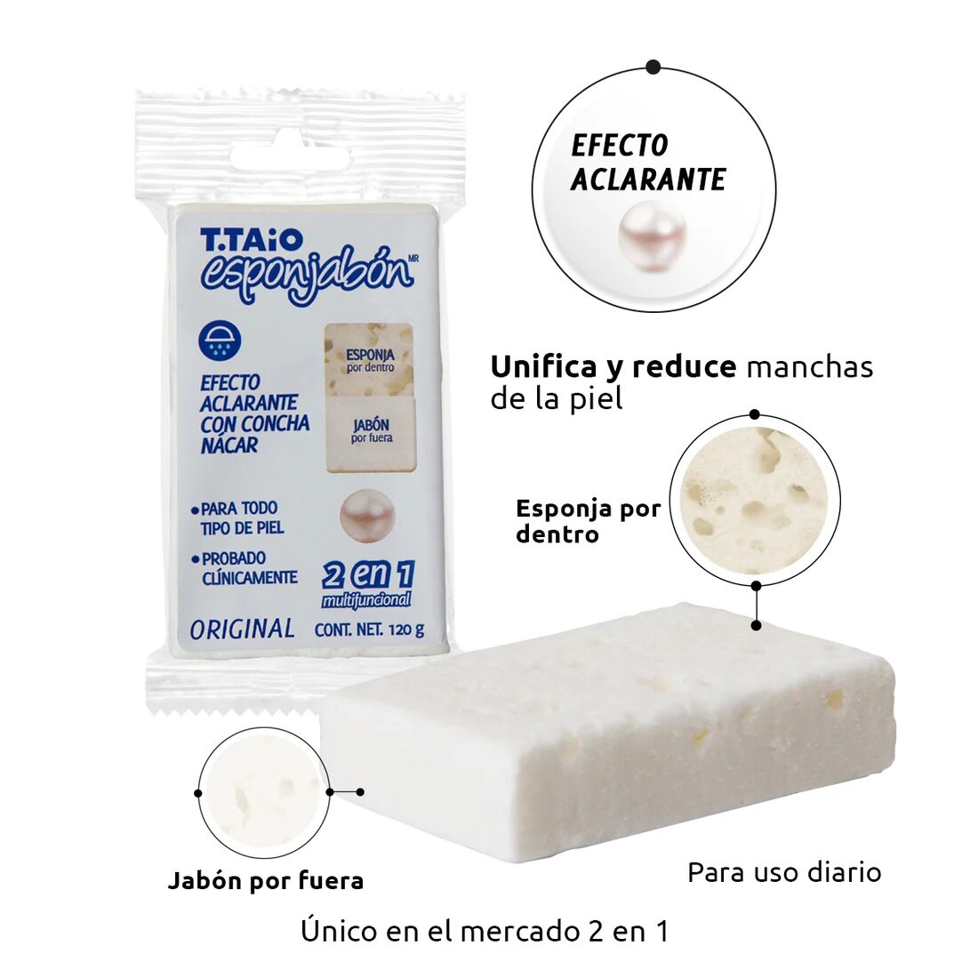 Esponjabon - Concha Nacar 120G