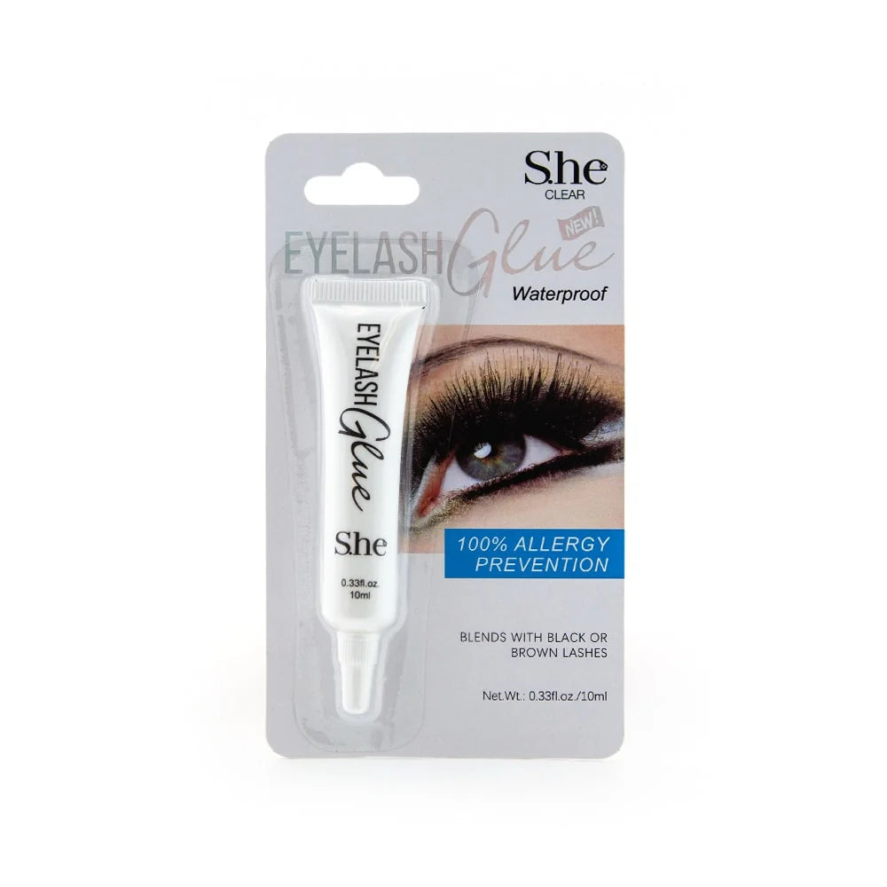 EG680 S.HE Makeup Eyelash Glue Clear 12PCS Display
