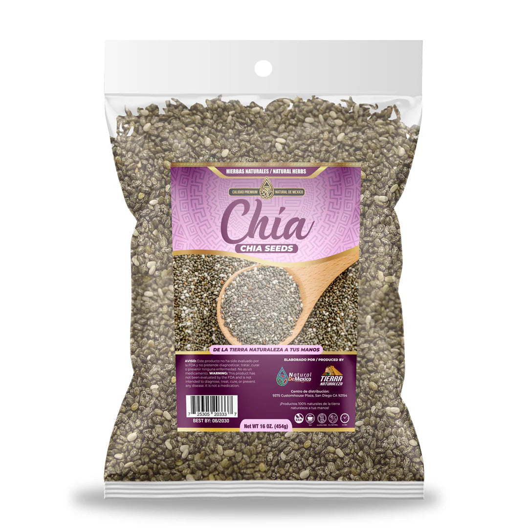 Semillas de Chía Herbal Cont. 16oz
