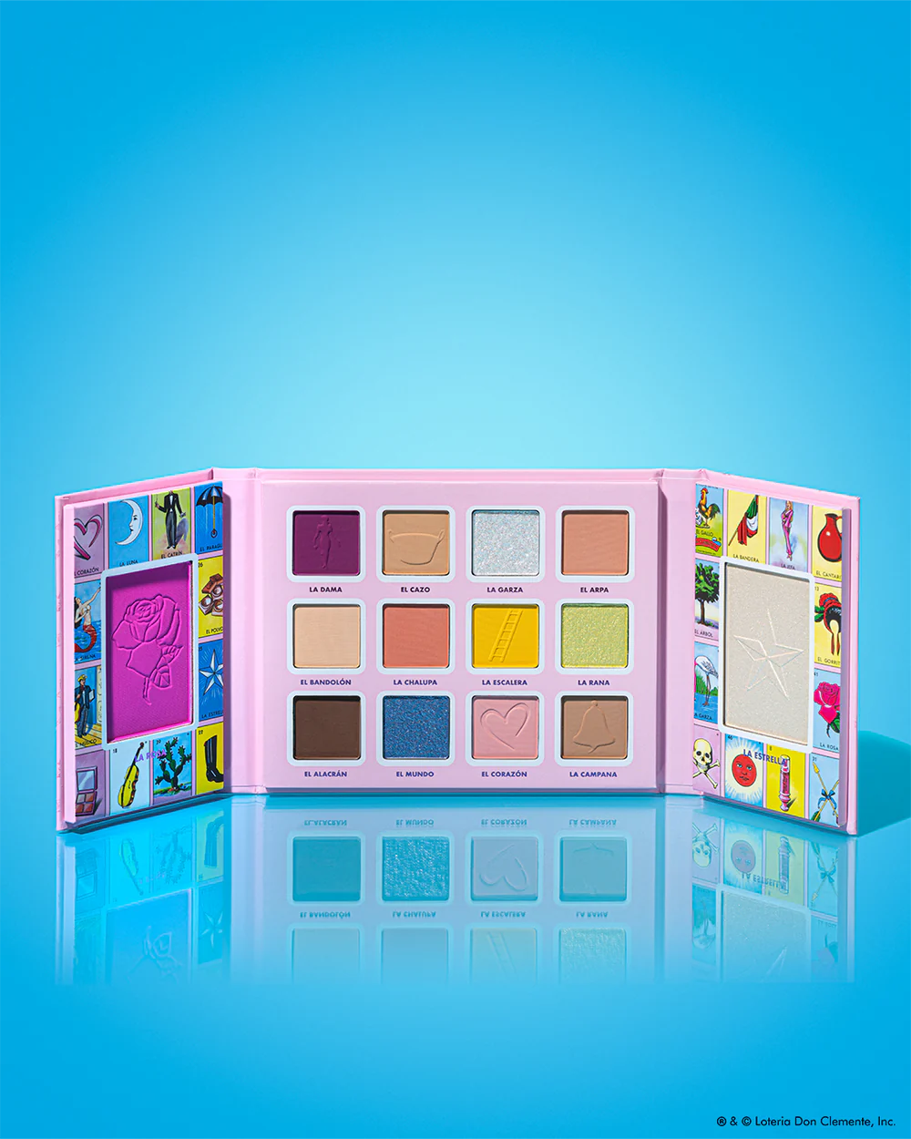 Beauty Creations - Lotería Don Clemente®️ Shadow & Face Palette (1PC)