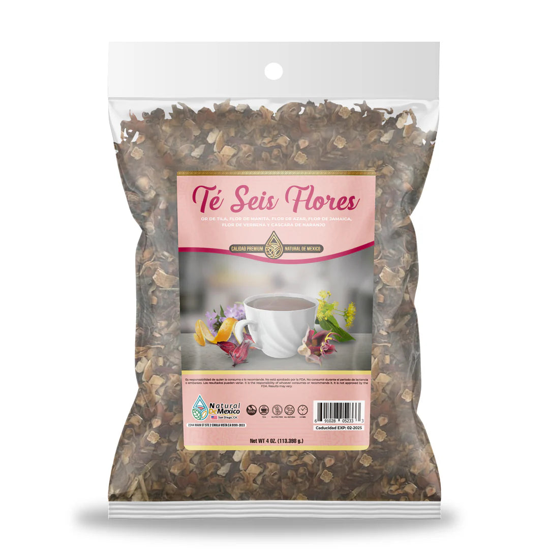 Seis Flores Te Herbal Cont. 4oz