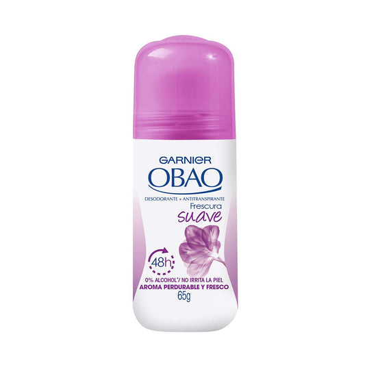 Obao Roll-On Deodorant - Frescura Suave 65g
