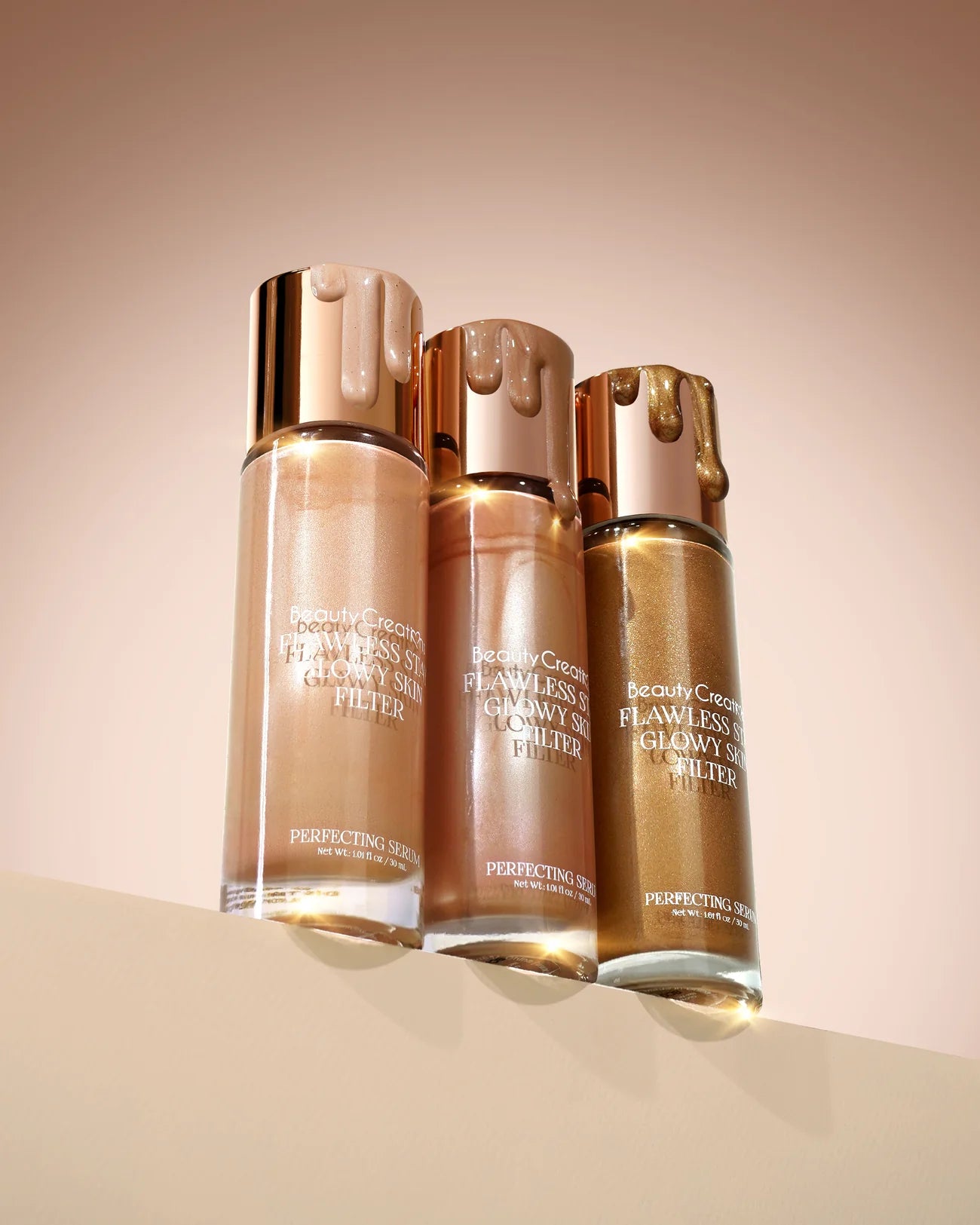 Beauty Creations - GSF-1 Glowy Skin Filter 01NB 3PC  Bundle Sale!!!