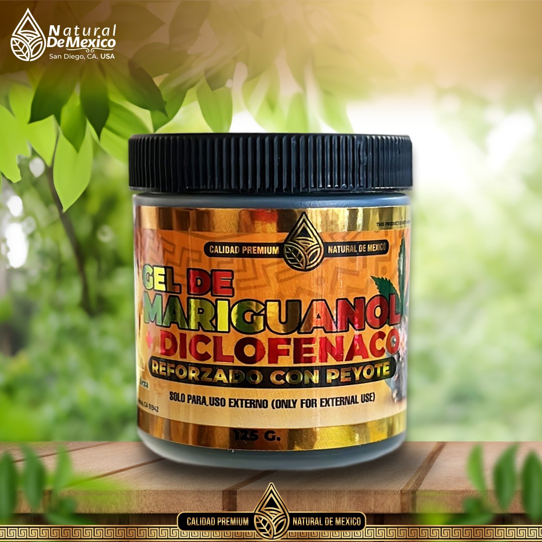 H-13 Gel de Mariguanol + Diclofenaco y Peyote 125g