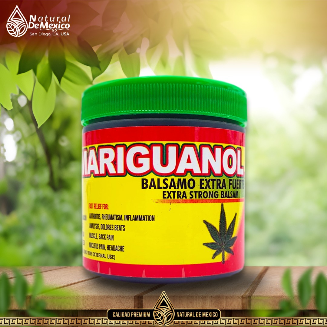I-16 Mariguanol Balsamo Extra Fuerte Tapa Verde Cont. 125Gr