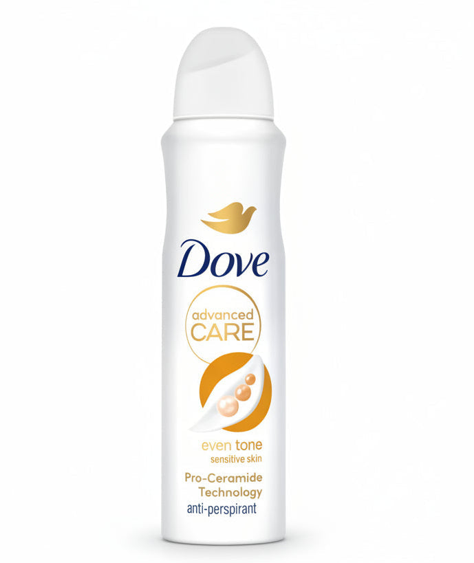 Dove Even Tone Sensitive Skin Antiperspirant Deodorant 150ML
