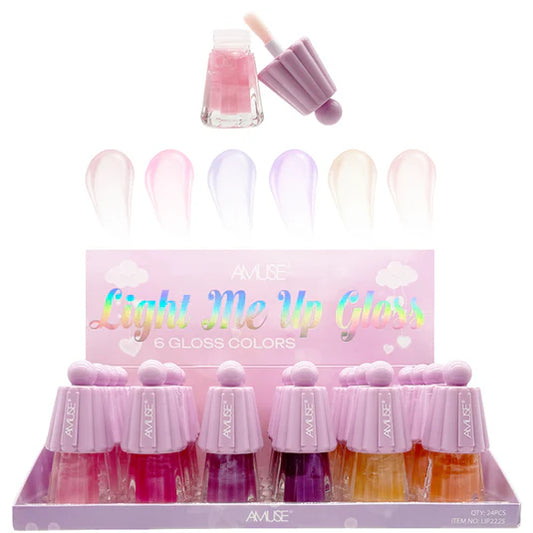 LIP2225 - AMUSE Light Me Up Lip Gloss Display