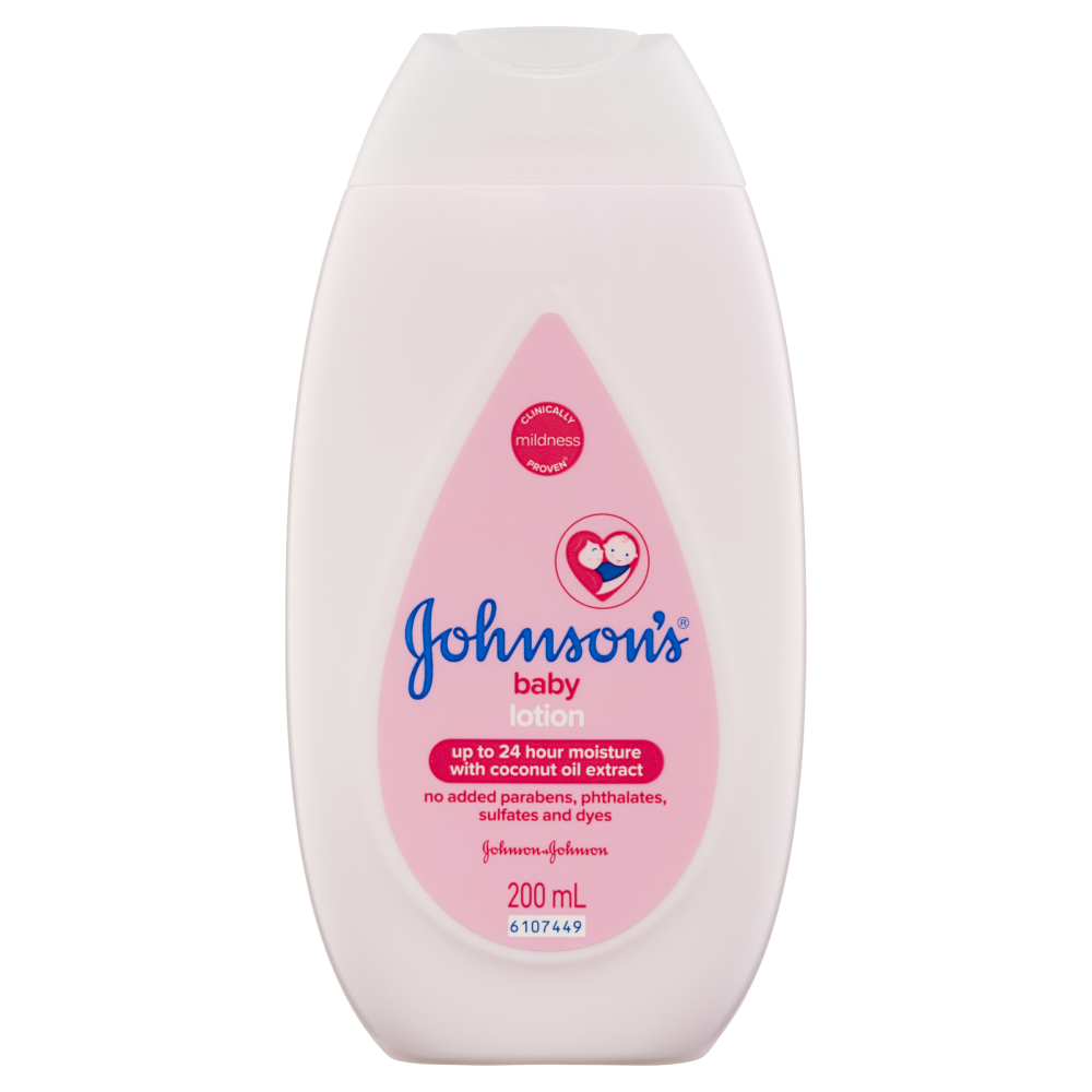 Johnson's Baby Body Pure Baby Lotion Gentle & Soothing Massage for Dry Skin - Original Scent - Cont. 200ML