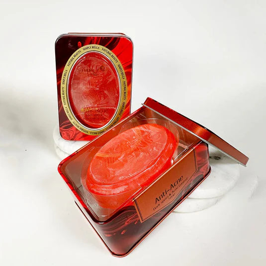 SIM071 Simply Bella - Luxury Anti Acne & Dark Spots - Natural Soap With Gift Box
