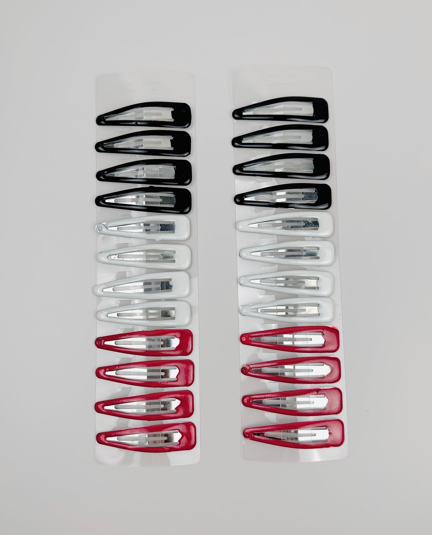 KHP-4478-BWR Colorful Snap Clip Set