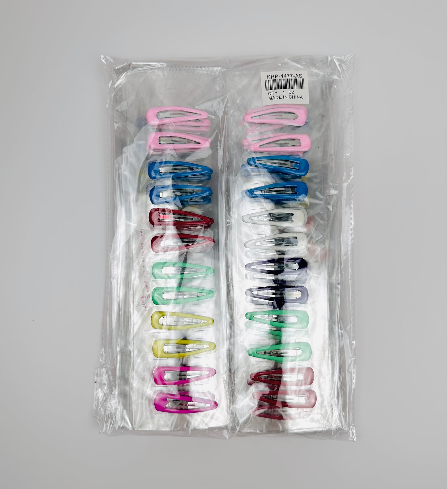 KHP-4477-AS Colorful Snap Clip Set