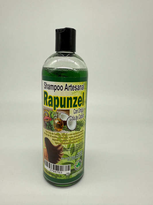 Shampoo Artesanal - Rapunzel Con Ortiga Y Cola De Caballo 16Oz